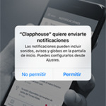 Capphouse imagen permitir notificaciones