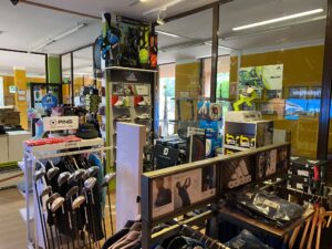 Tienda artículos Pro SHop Las Caldas Campo de Golf